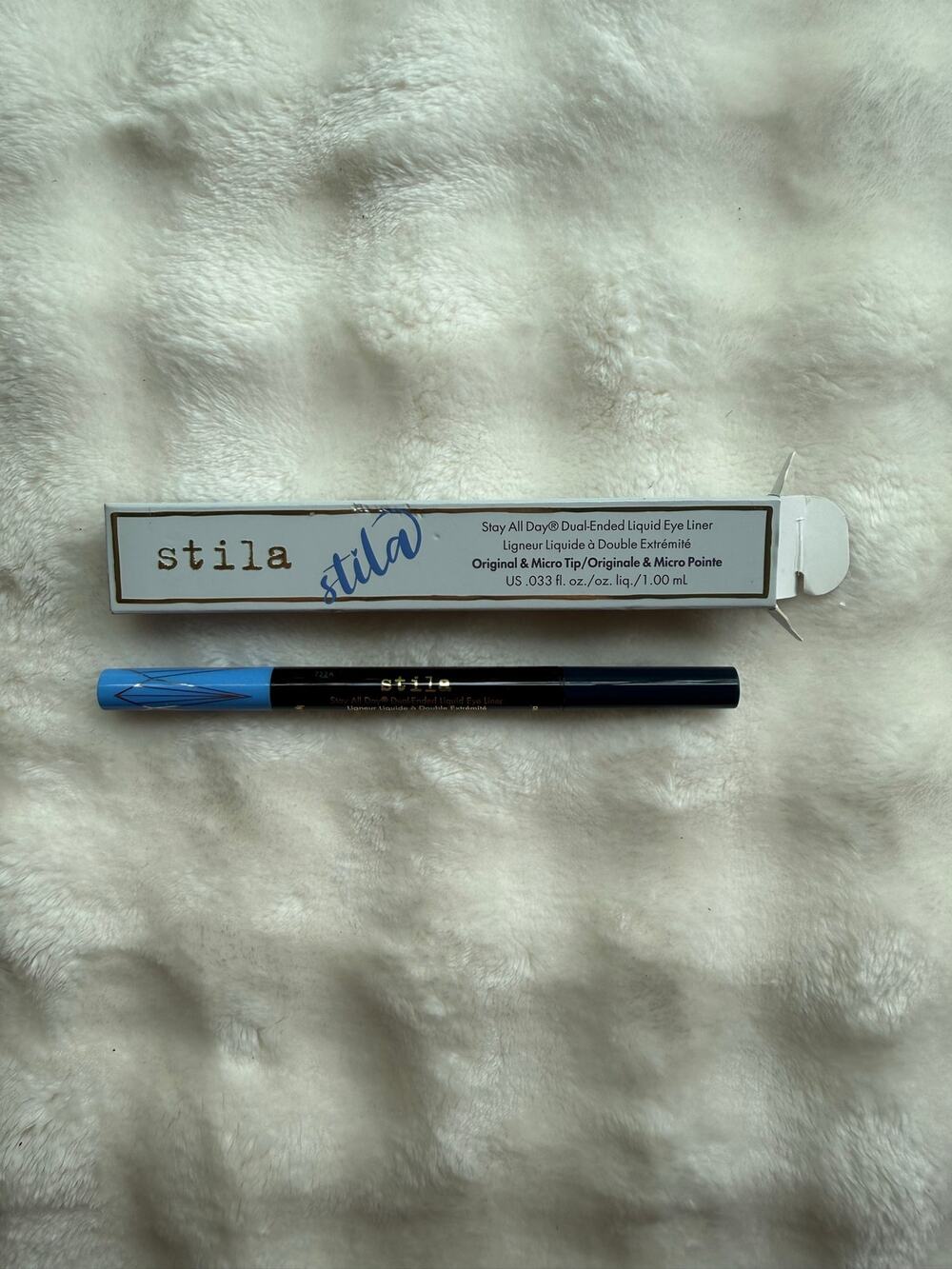 Stila Stay All Day Dual-Ended Liquid Eyeliner Periwinkle/Midnight Blue